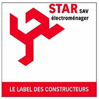 Le label Star des constructeurs pour SAV électroménager